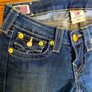 RARE 18k Gold Label True Religion Carrie Flare-24